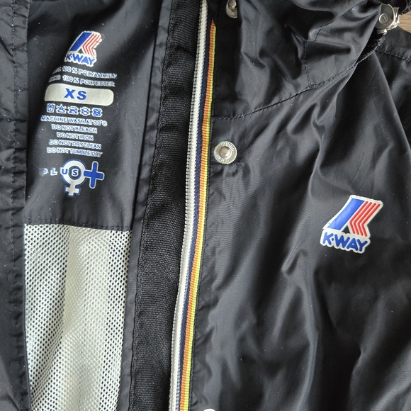 (XS) K-Way windbreaker - Picture 6 of 8